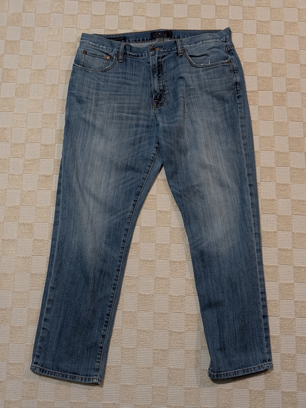 Lucky Brand Men’s 221 Original Straight Light Blue Jeans Size 36x30